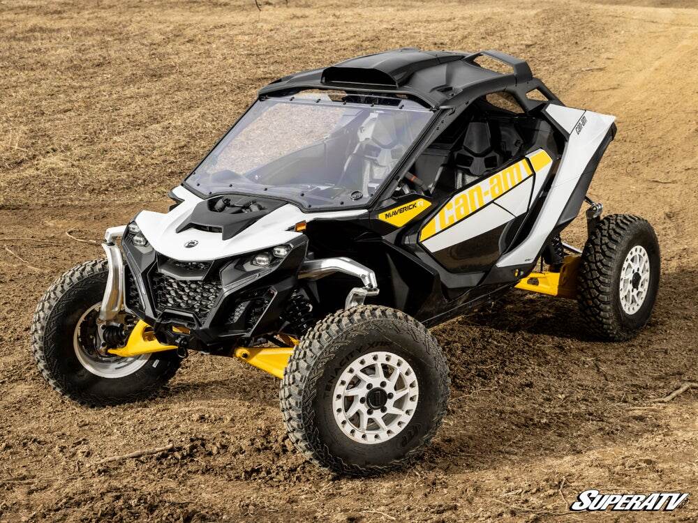 SuperATV - 2024+ Can-Am Maverick R Scratch-Resistant Full Windshield