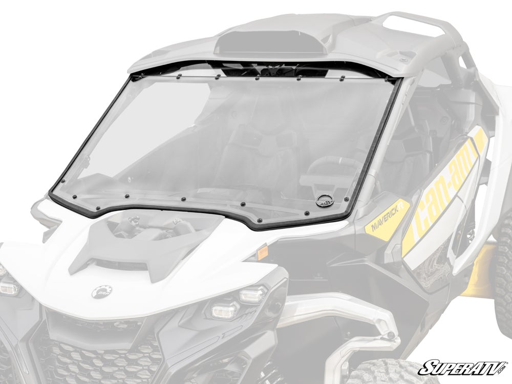 SuperATV - 2024+ Can-Am Maverick R Scratch-Resistant Full Windshield