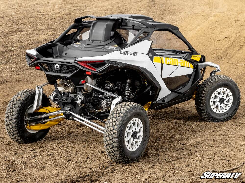 SuperATV - 2024+ Can-Am Maverick R Scratch-Resistant Rear Windshield