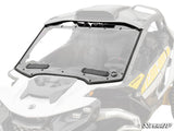 SuperATV - 2024+ Can-Am Maverick R Scratch-Resistant Vented Full Windshield