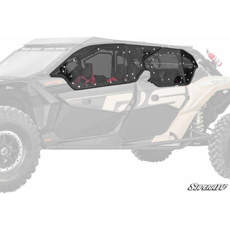 SuperATV Can-Am Maverick X3 Max Hard Cab Enclosure Upper Doors