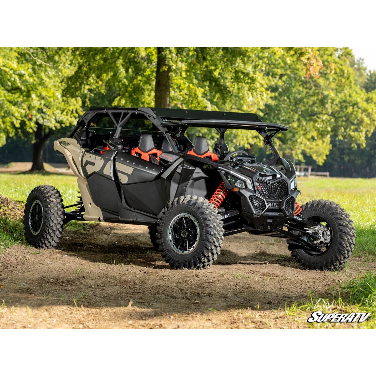 SuperATV Can-Am Maverick X3 Maxdrive Power Flip Windshield