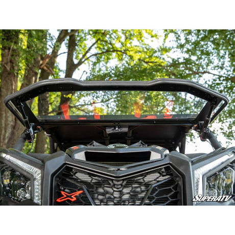 SuperATV Can-Am Maverick X3 Maxdrive Power Flip Windshield