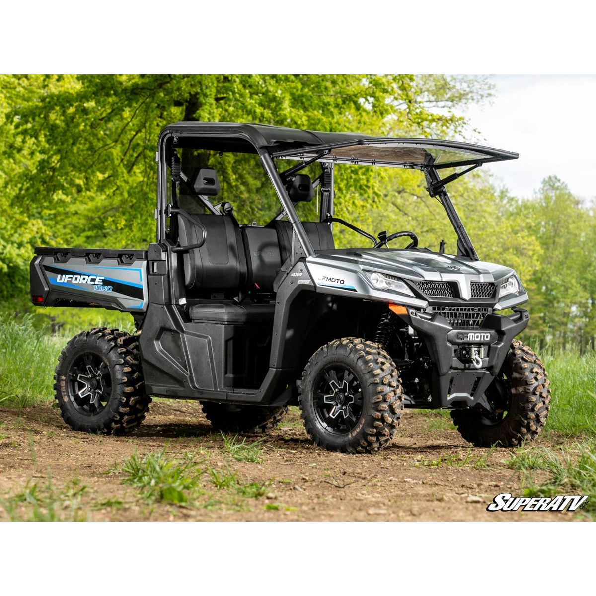 SuperATV CFMOTO UForce 1000 Maxdrive Power Flip Windshield