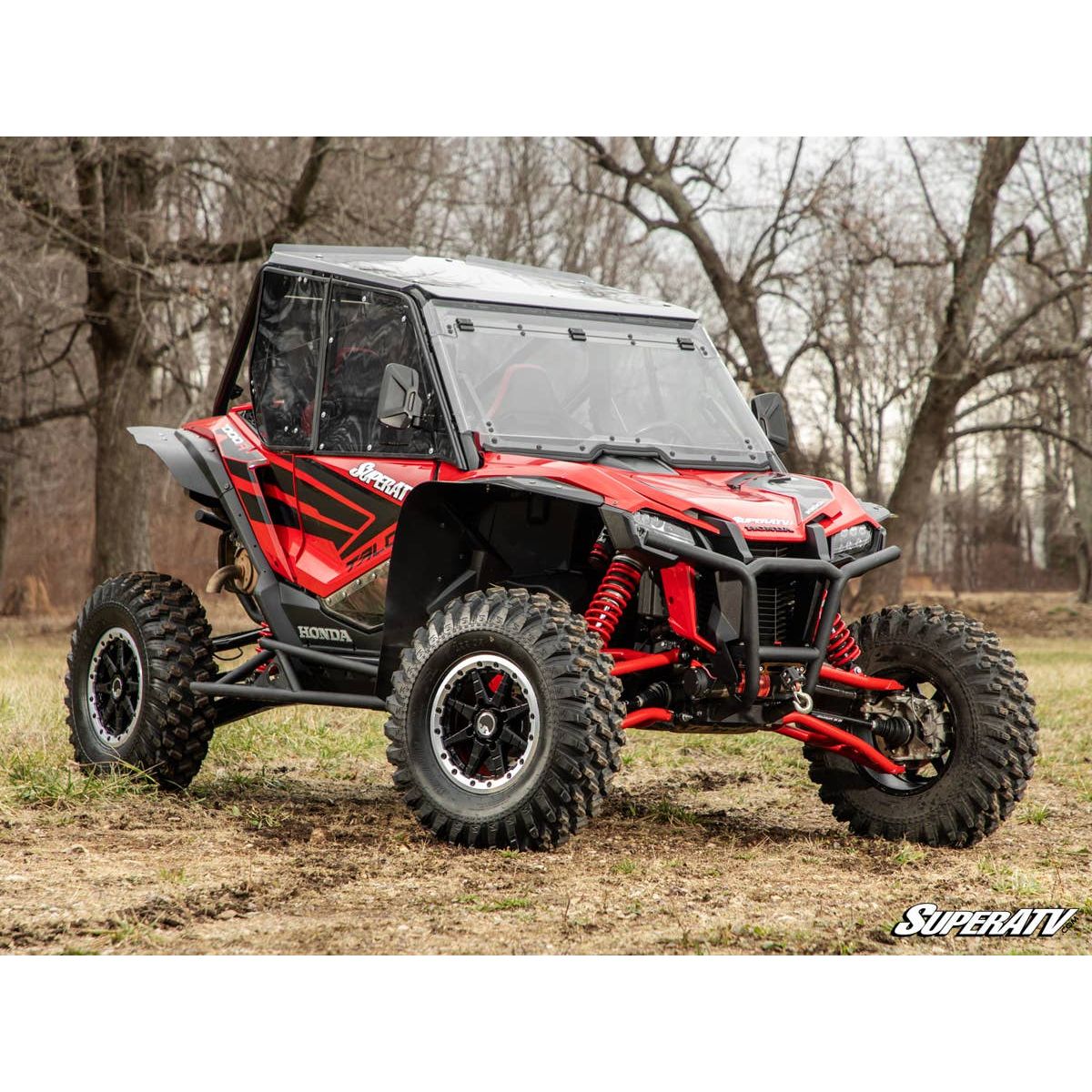 SuperATV Honda Talon 1000 Maxdrive Power Flip Windshield