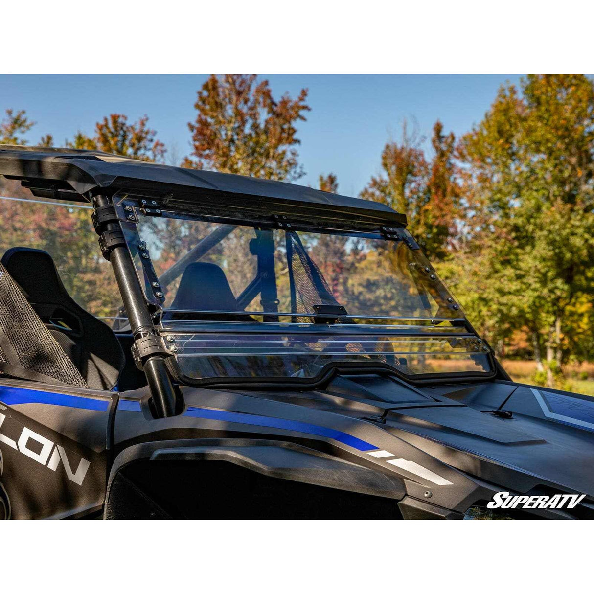 SuperATV Honda Talon 1000 Scratch Resistant Flip Windshield