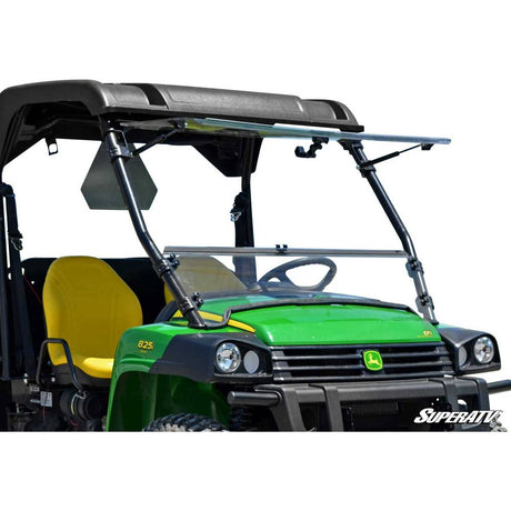 SuperATV John Deere Gator Scratch Resistant Flip Windshield