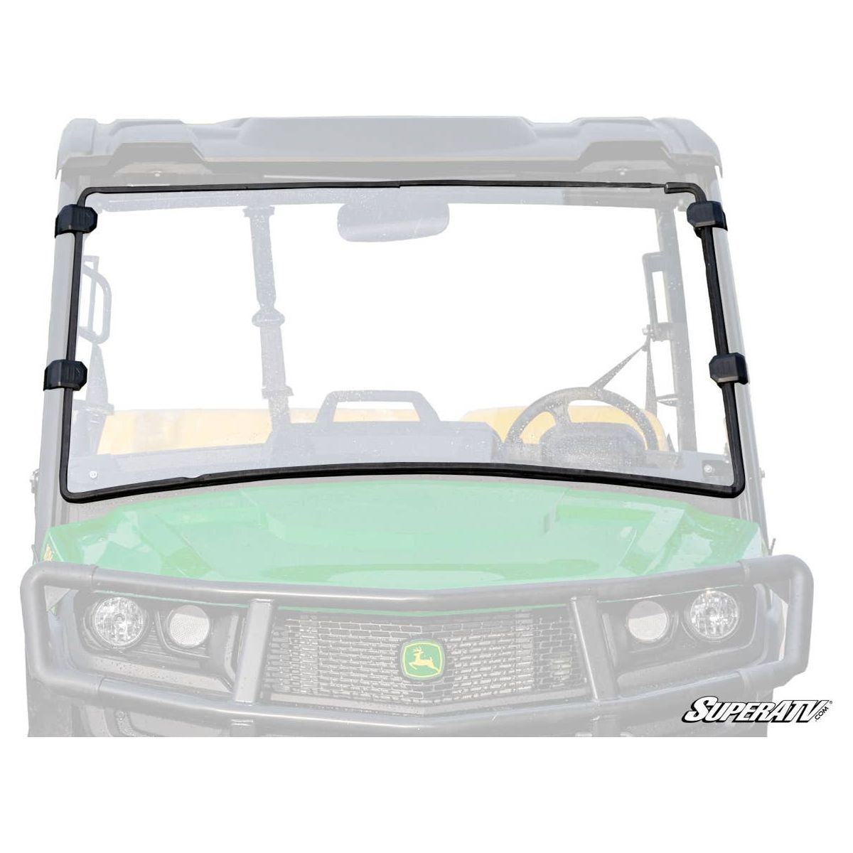 SuperATV John Deere Gator XUV 835/865 Scratch Resistant Full Windshield