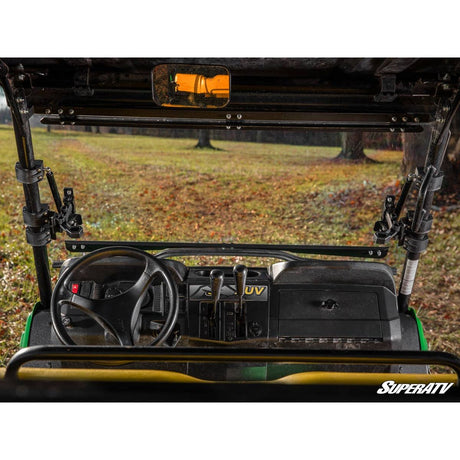 SuperATV John Deere Gator XUV560 Scratch-Resistant Flip Windshield