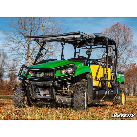 SuperATV John Deere Gator XUV590 Scratch-Resistant Flip Windshield