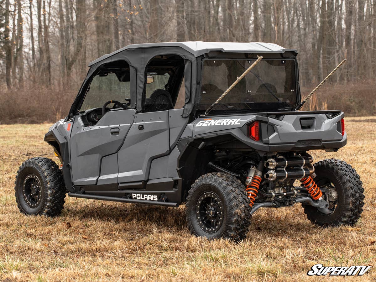 SuperATV Polaris General 1000 Primal Soft Cab Enclosure Upper Doors