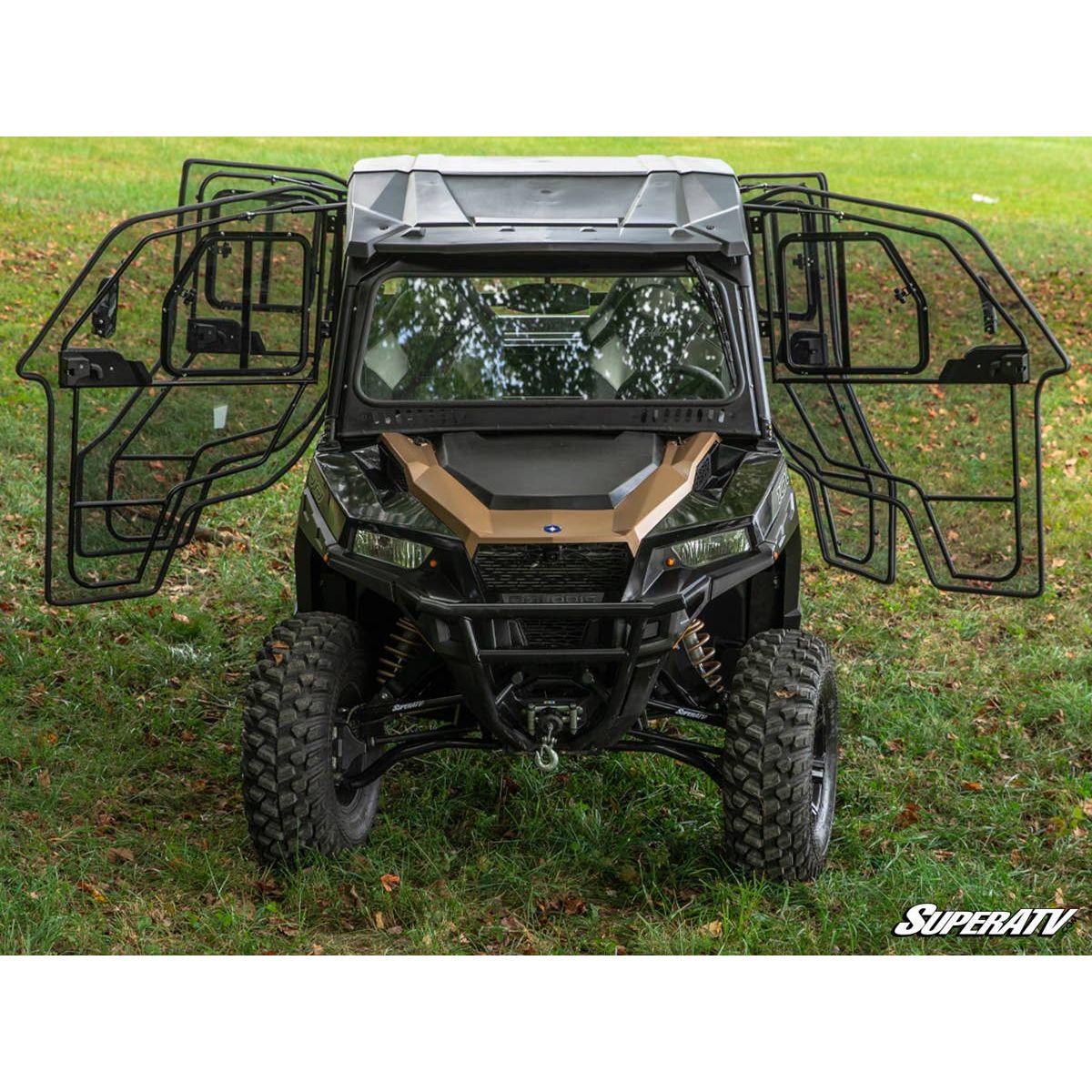 SuperATV Polaris General XP Scratch Resistant Full Cab Doors