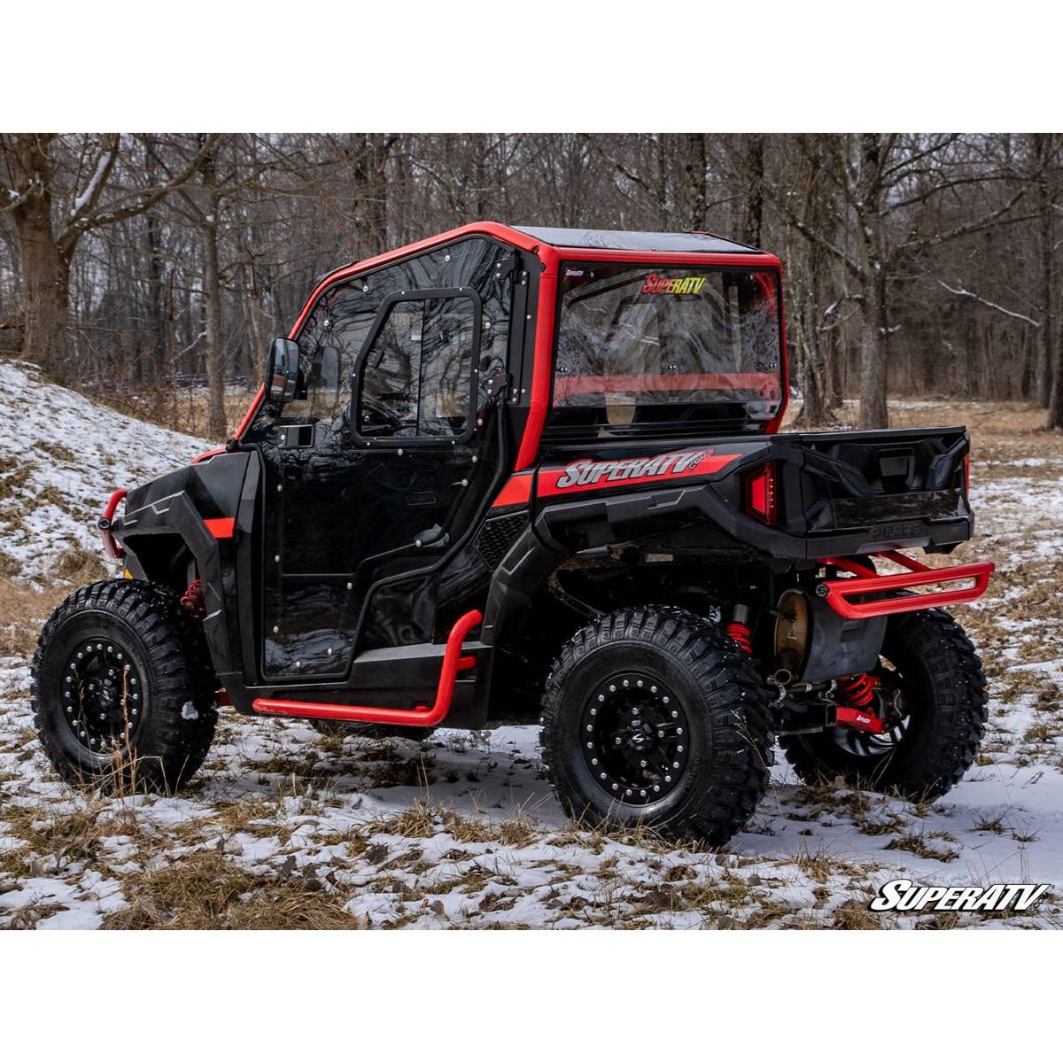 SuperATV Polaris General XP Scratch Resistant Full Cab Doors