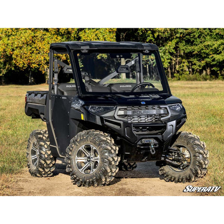 SuperATV Polaris Ranger 1000 MaxDrive Power Flip Glass Windshield