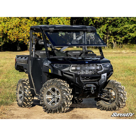 SuperATV Polaris Ranger 1000 MaxDrive Power Flip Glass Windshield