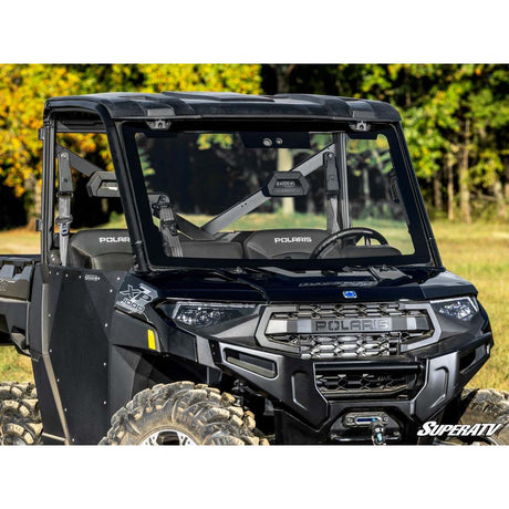 SuperATV Polaris Ranger 1000 MaxDrive Power Flip Glass Windshield