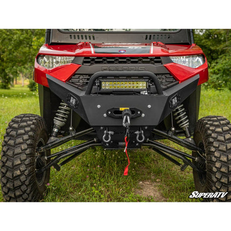 SuperATV Polaris Ranger XP 1000 12,000 LB. Winch-Ready Front Bumper