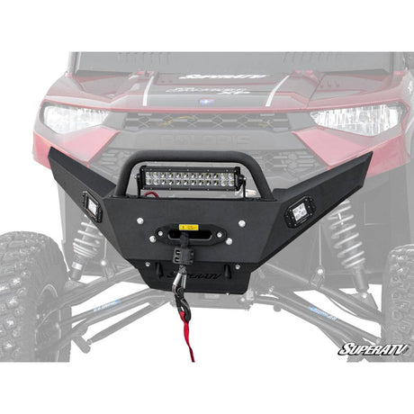 SuperATV Polaris Ranger XP 1000 12,000 LB. Winch-Ready Front Bumper