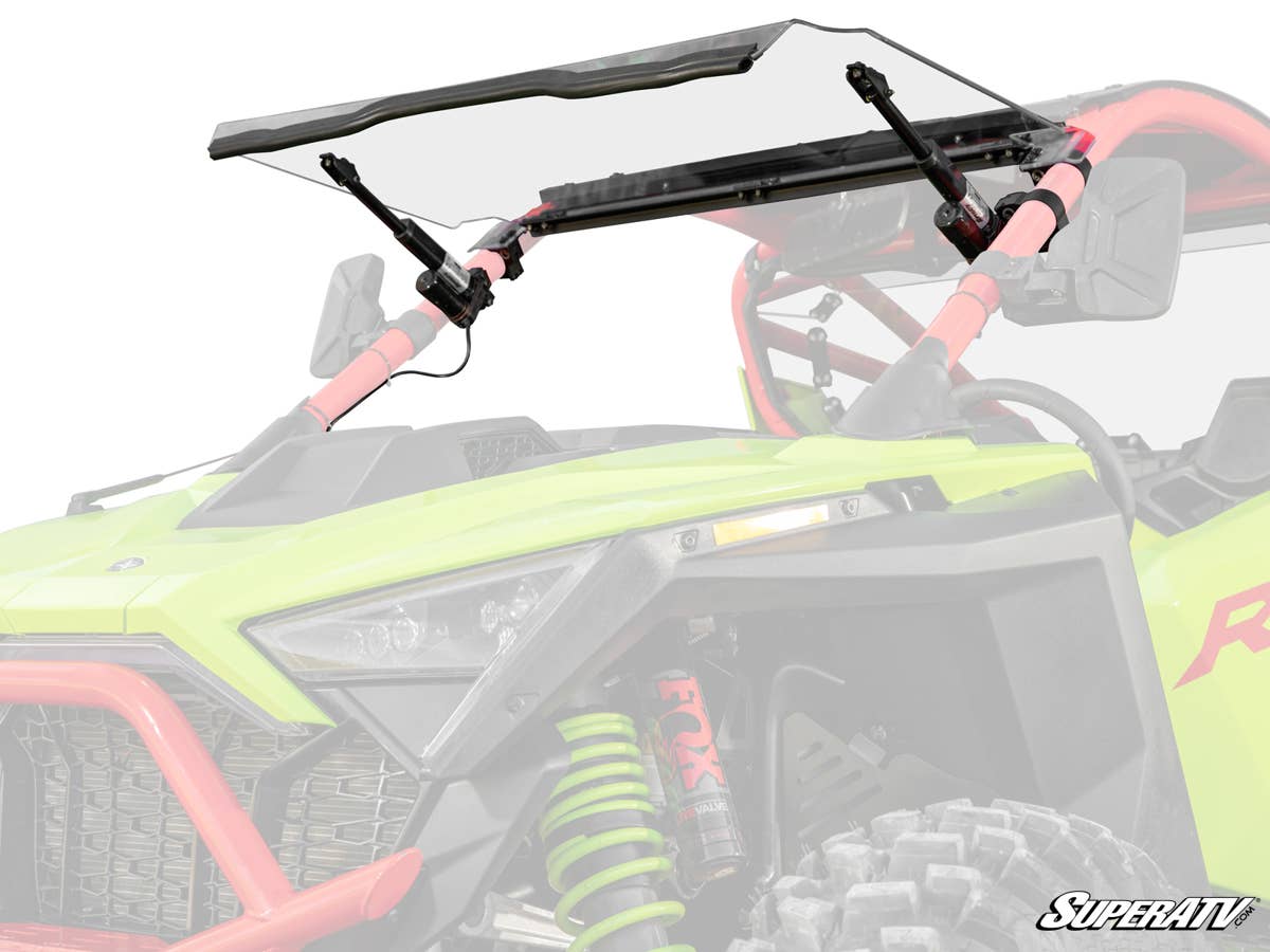 SuperATV - 2022+ Polaris RZR Pro R Maxdrive Power Flip Windshield