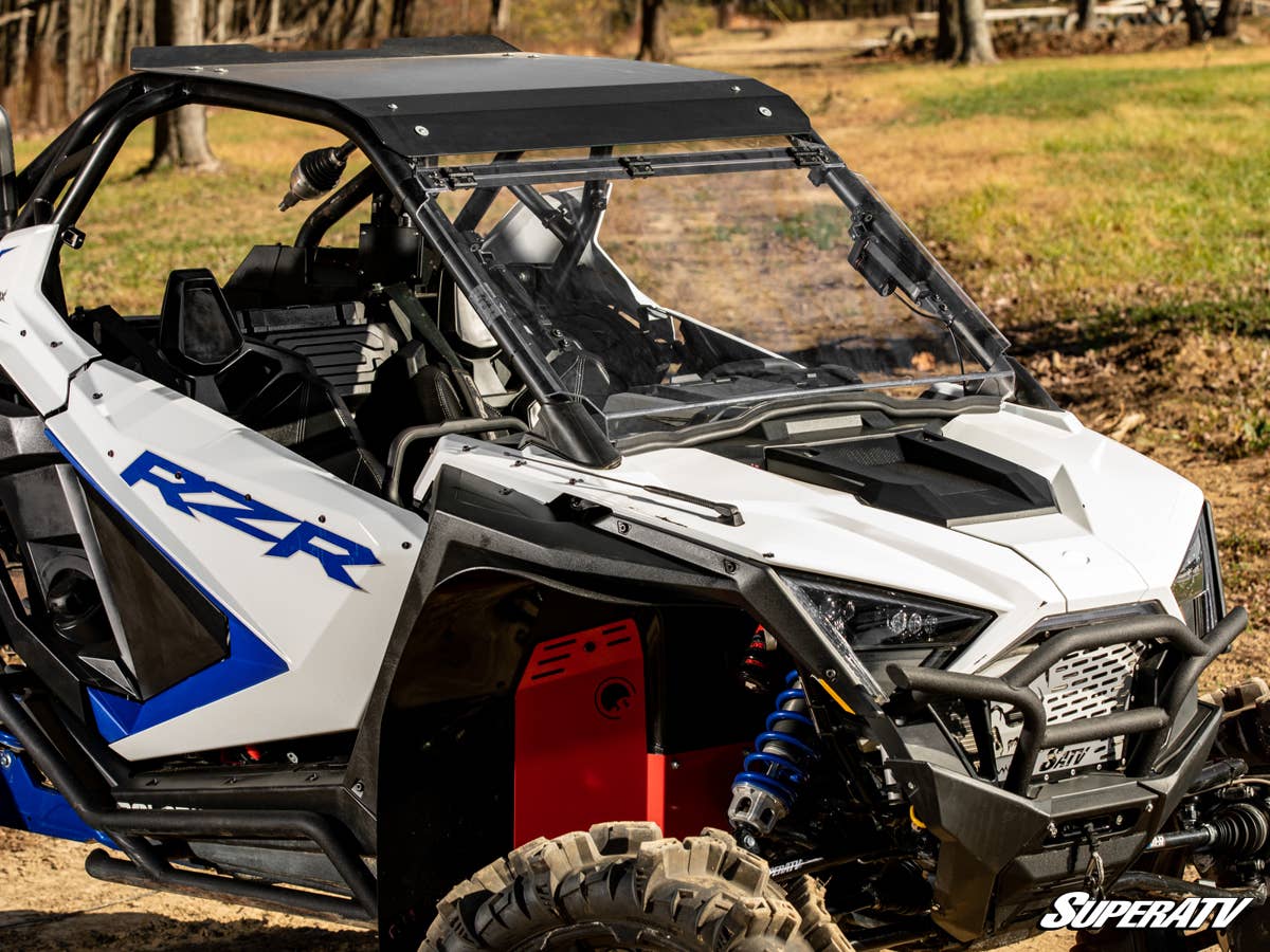 SuperATV Polaris RZR Pro XP Maxdrive Power Flip Windshield