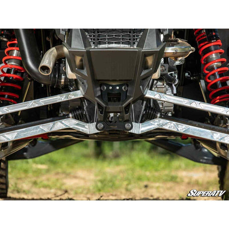 SuperATV Polaris RZR Turbo R High-Clearance Billet Radius Arms