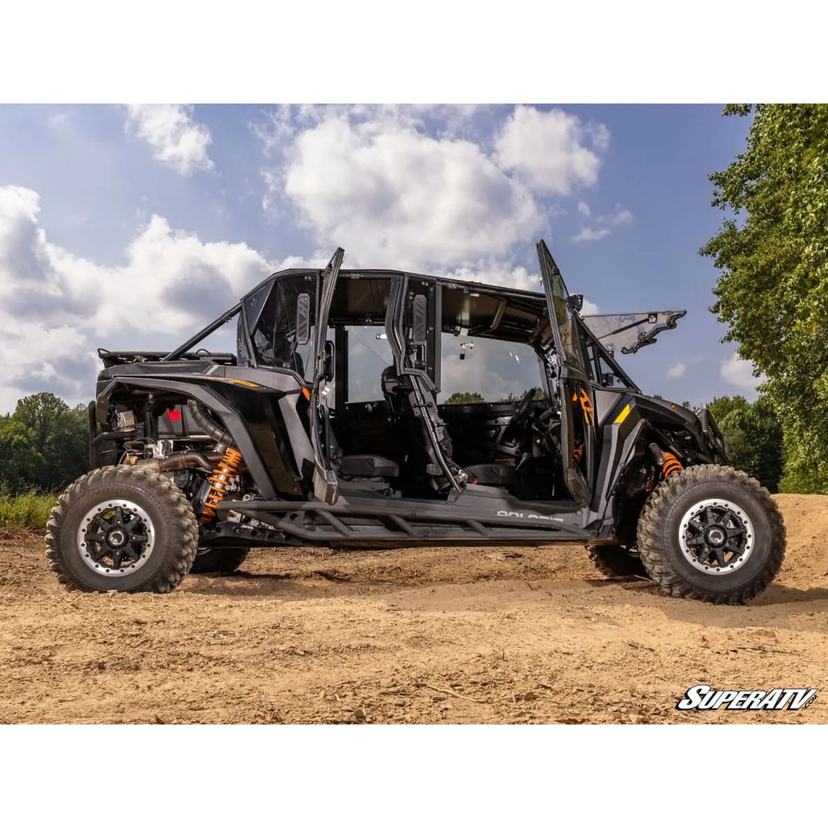 SuperATV Polaris RZR XP 4 1000 Upper Doors Hard Cab Enclosure