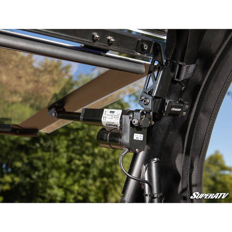 SuperATV Polaris RZR XP Maxdrive Power Flip Windshield