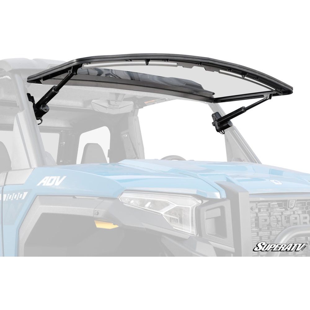 SuperATV Polaris Xpedition Max Drive Power Flip Windshield