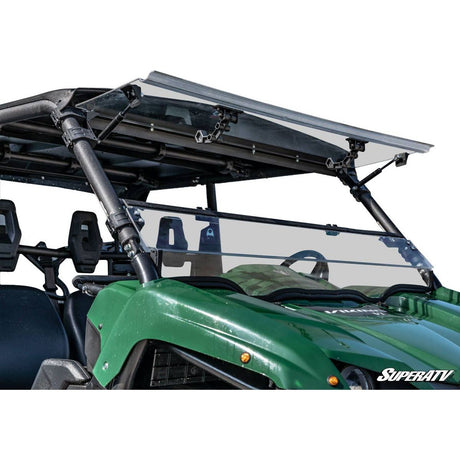 SuperATV Yamaha Viking Scratch Resistant Flip Windshield