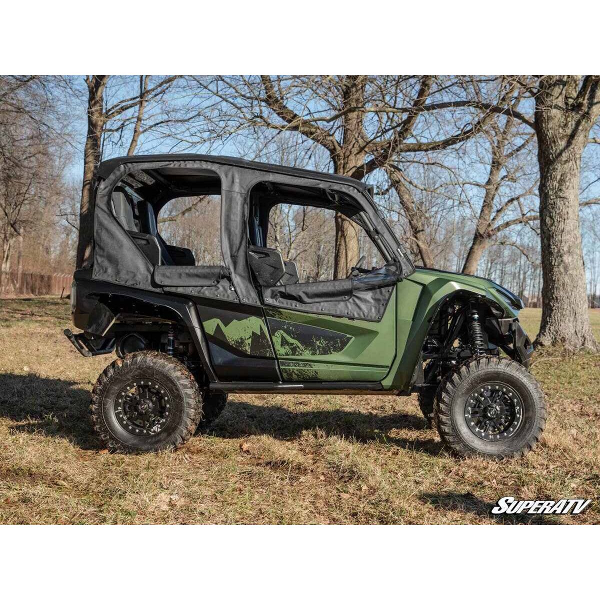 SuperATV Yamaha Wolverine RMAX 1000 Primal Soft Cab Enclosure Upper Doors