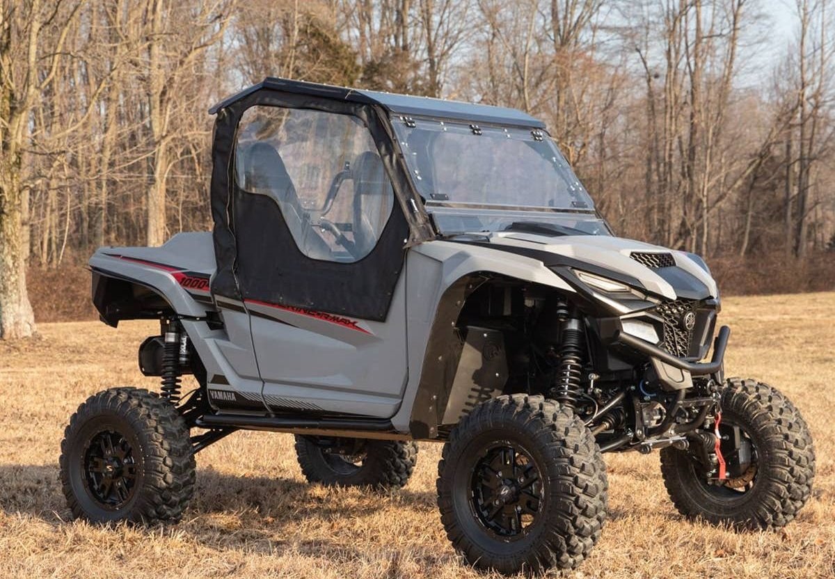 SuperATV Yamaha Wolverine RMAX 1000 Primal Soft Cab Enclosure Upper Doors