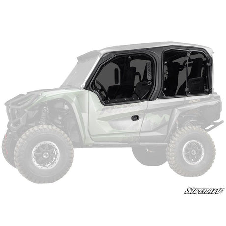 SuperATV Yamaha Wolverine RMAX 4 1000 Hard Cab Enclosure Upper Doors