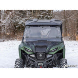 SuperATV Yamaha Wolverine RMAX Scratch Resistant Flip Windshield