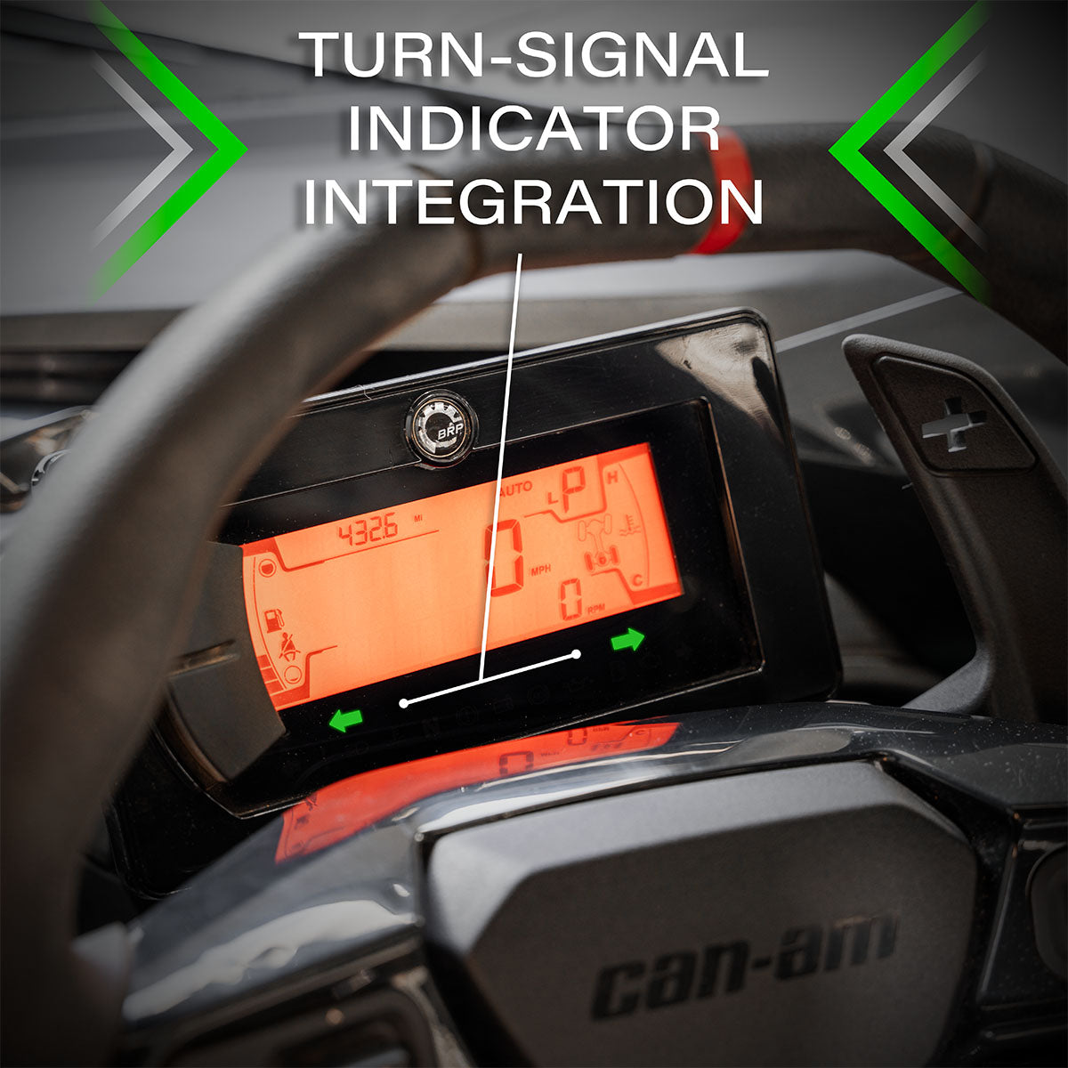 SSV - Turn-Signal Plug-&-Play Kit | 2024-2026 Can-AM Maverick R | Sequential Front Fang Lights w/Taillight Integration