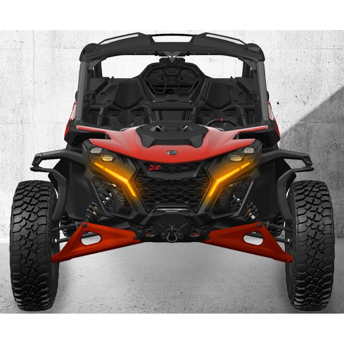 SSV - Turn-Signal Plug-&-Play Kit | 2024-2026 Can-AM Maverick R | Sequential Front Fang Lights w/Taillight Integration