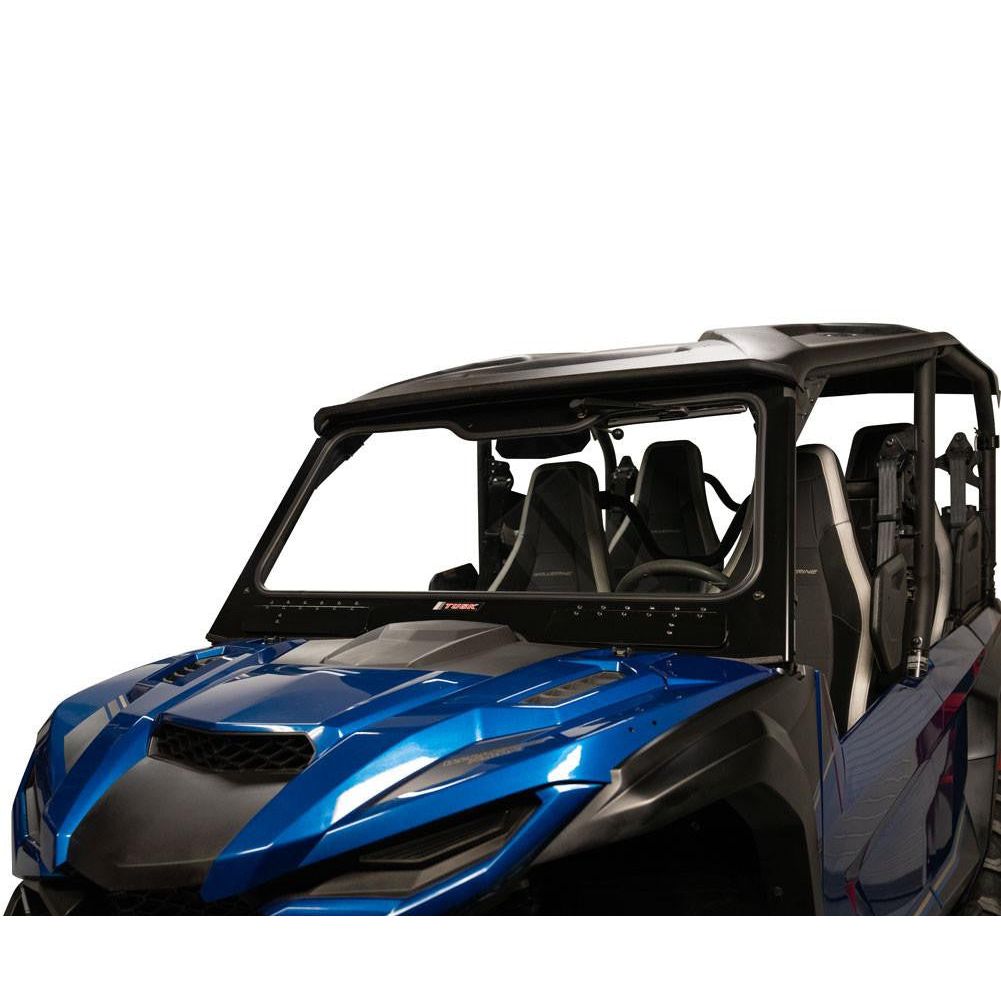 Tusk Yamaha Wolverine RMAX2 / RMAX4 Full Glass Windshield With Vent and 12" Windshield Wiper