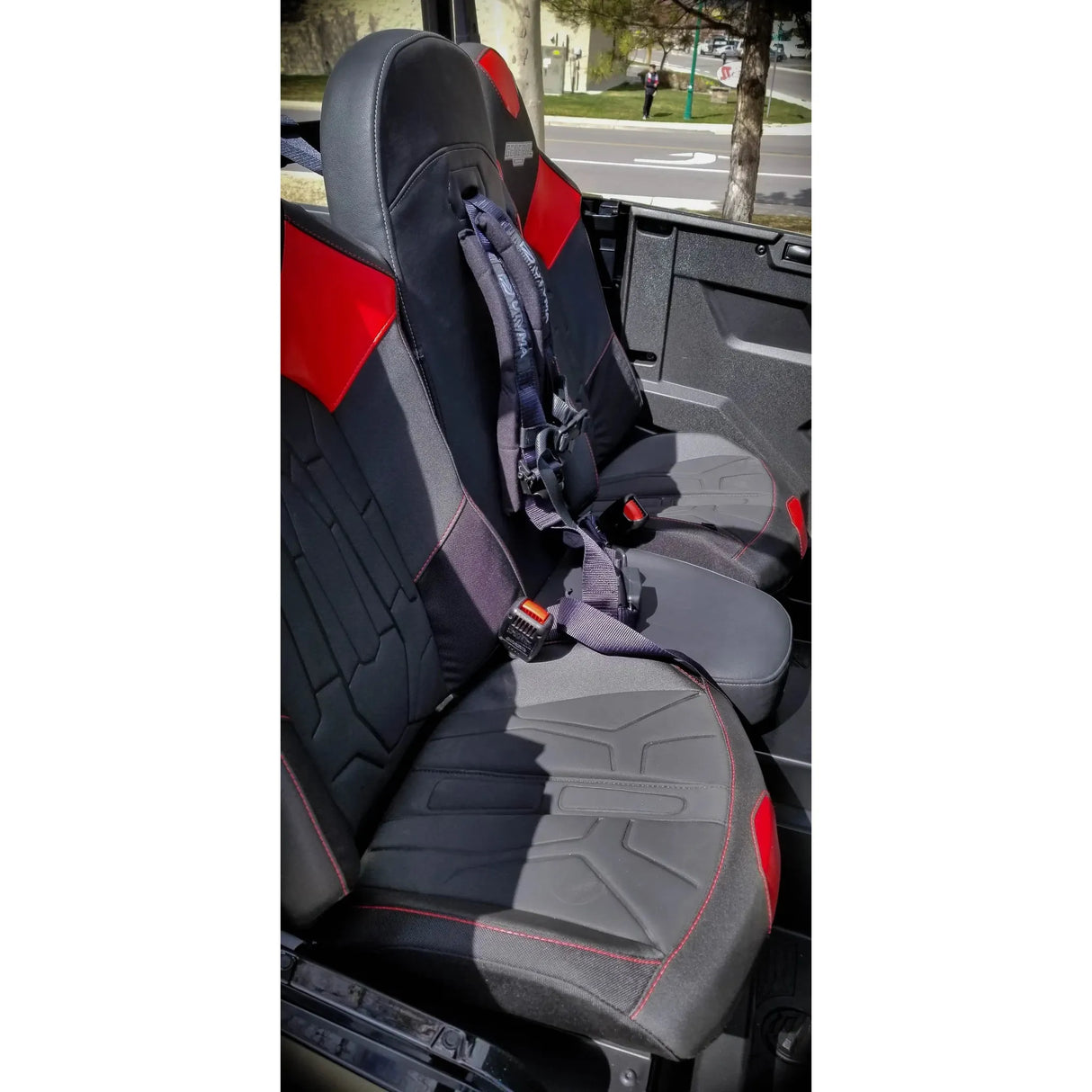 Polaris General 4 Rear Bump Seat with Console Delete Kit
