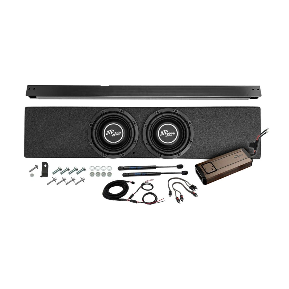 UTV Stereo Polaris Xpedition Rear Subwoofer Enclosure Kit