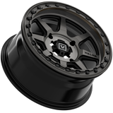 Alpha wheel and Tire kit - V13 Dark Tint UTV Beadlock - Valor Offroad
