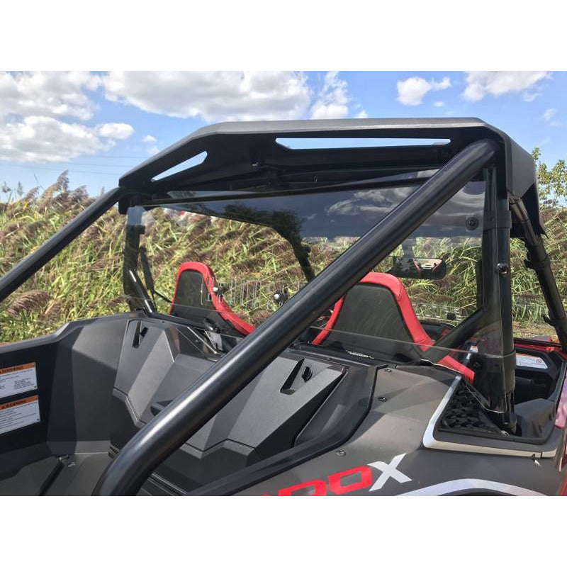 Honda Talon 2 Seat Cab Back/Dust Stopper with vent (Hard Coated on Both Sides)