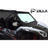 2020-2023 Kawasaki KRX 1000 Black Vented Full Glass Windshield with Wiper