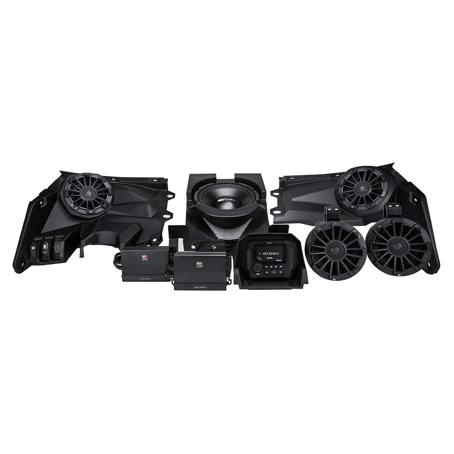 Can-Am X3 MBQX-STG5-1 800 Watt STAGE 5 Tuned System