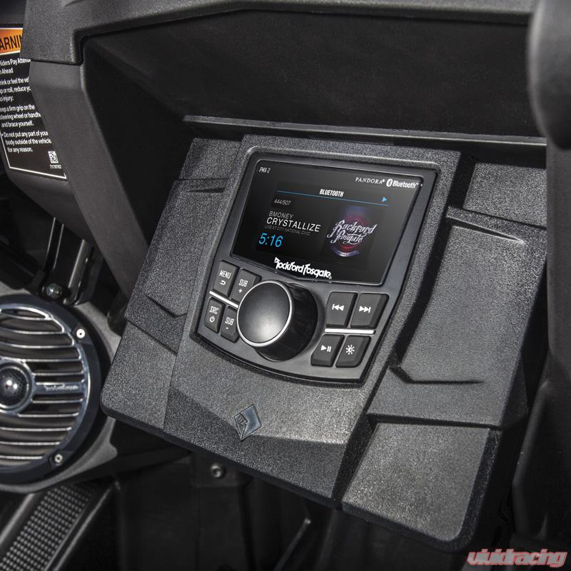 RZR 2014-2018 Rockford Fosgate Stage 4 600 Watt Stereo | Front | Rear Speaker | Subwoofer Kit Polaris RZR Models