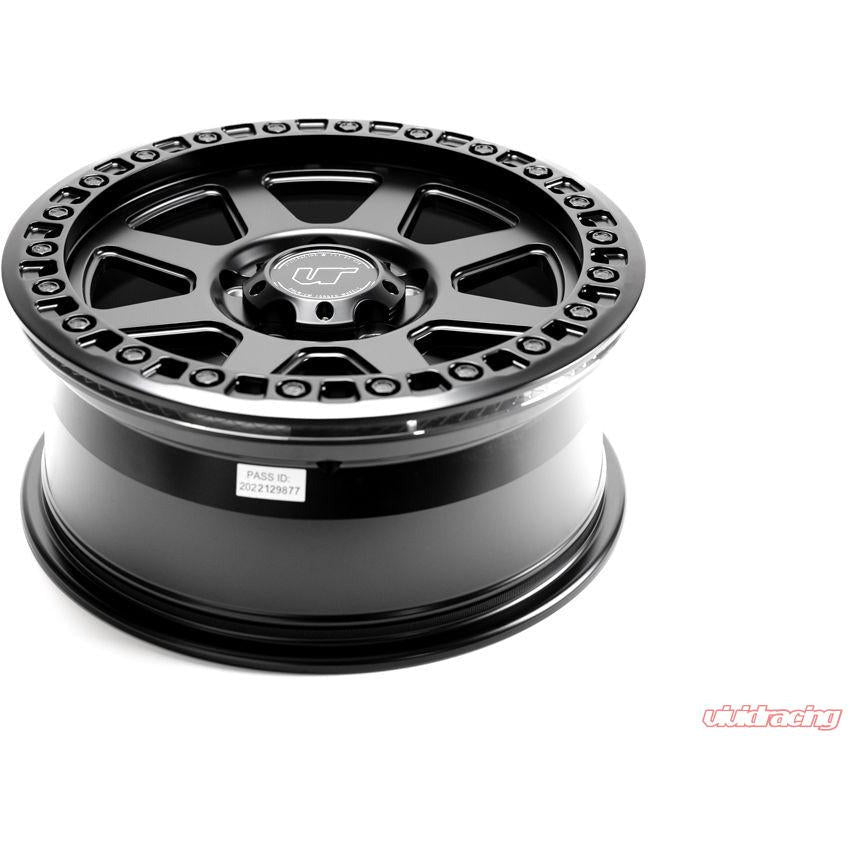 Polaris RZR Pro R 15x6 Matte Black VR Forged D15 Beadlock Wheel Package