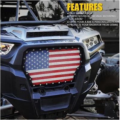 2014-2018 Polaris RZR U.S. Flag Grille