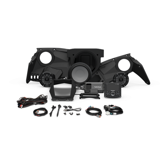 Can-am X3 Stage 3 | Rockford Fosgate PMX-2 800 Watt Front Color Optix Speaker & Subwoofer Kit